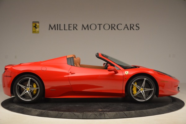 Used 2013 Ferrari 458 Spider for sale Sold at Rolls-Royce Motor Cars Greenwich in Greenwich CT 06830 9