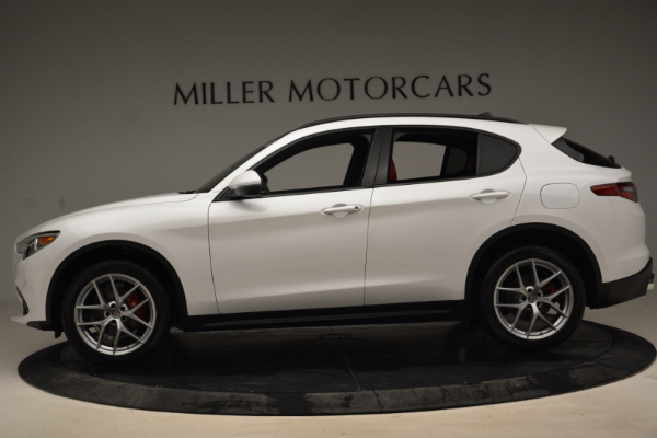 New 2018 Alfa Romeo Stelvio Ti Sport Q4 for sale Sold at Rolls-Royce Motor Cars Greenwich in Greenwich CT 06830 3