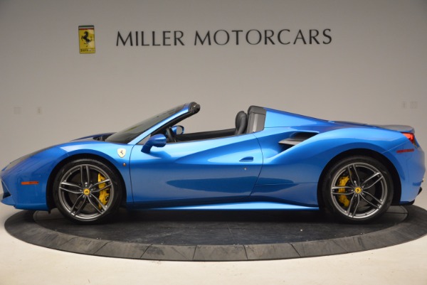 Used 2017 Ferrari 488 Spider for sale Sold at Rolls-Royce Motor Cars Greenwich in Greenwich CT 06830 3