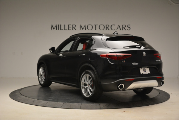 New 2018 Alfa Romeo Stelvio Ti Sport Q4 for sale Sold at Rolls-Royce Motor Cars Greenwich in Greenwich CT 06830 5