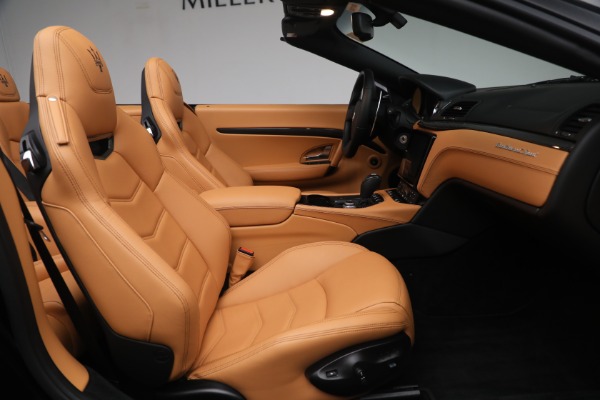 Used 2018 Maserati GranTurismo Sport Convertible for sale Sold at Rolls-Royce Motor Cars Greenwich in Greenwich CT 06830 27