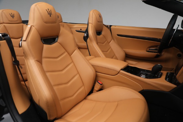 Used 2018 Maserati GranTurismo Sport Convertible for sale Sold at Rolls-Royce Motor Cars Greenwich in Greenwich CT 06830 28