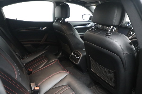 Used 2018 Maserati Ghibli S Q4 for sale $34,900 at Rolls-Royce Motor Cars Greenwich in Greenwich CT 06830 21