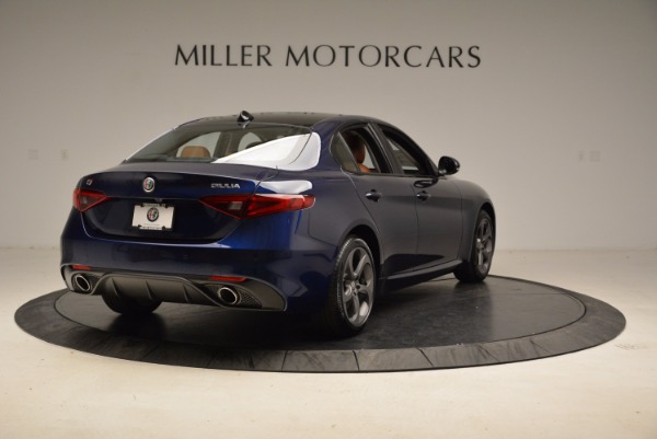 New 2018 Alfa Romeo Giulia Sport Q4 for sale Sold at Rolls-Royce Motor Cars Greenwich in Greenwich CT 06830 7