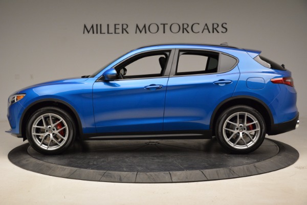 New 2018 Alfa Romeo Stelvio Ti Sport Q4 for sale Sold at Rolls-Royce Motor Cars Greenwich in Greenwich CT 06830 3