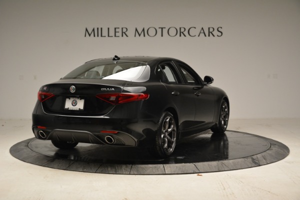 New 2018 Alfa Romeo Giulia Ti Sport Q4 for sale Sold at Rolls-Royce Motor Cars Greenwich in Greenwich CT 06830 7