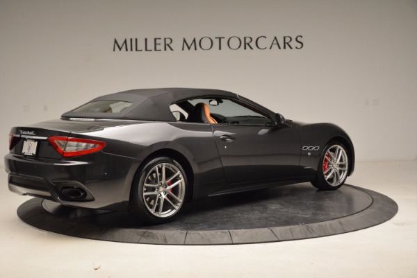 New 2018 Maserati GranTurismo Sport Convertible for sale Sold at Rolls-Royce Motor Cars Greenwich in Greenwich CT 06830 8