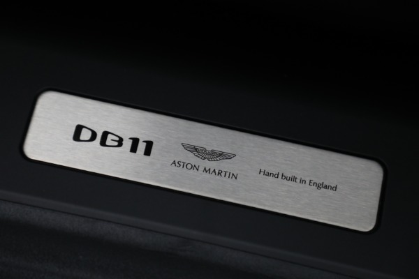 Used 2018 Aston Martin DB11 V12 for sale $127,900 at Rolls-Royce Motor Cars Greenwich in Greenwich CT 06830 24
