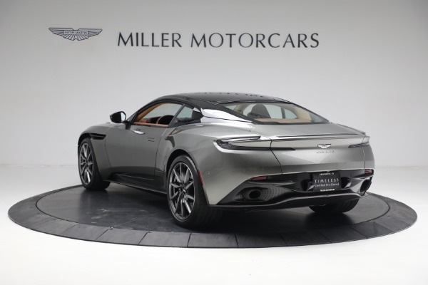 Used 2018 Aston Martin DB11 V12 for sale $127,900 at Rolls-Royce Motor Cars Greenwich in Greenwich CT 06830 4