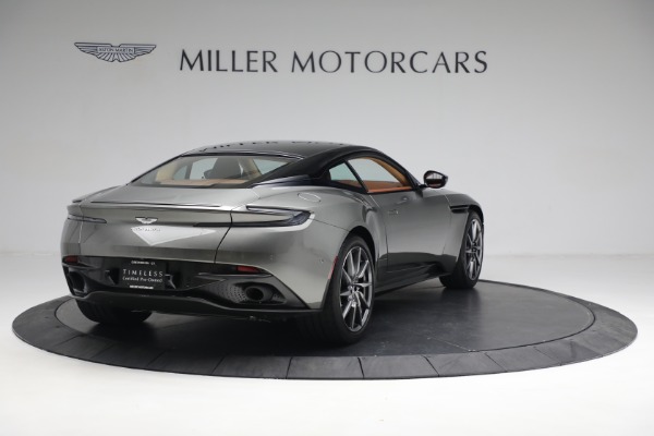 Used 2018 Aston Martin DB11 V12 for sale Sold at Rolls-Royce Motor Cars Greenwich in Greenwich CT 06830 6