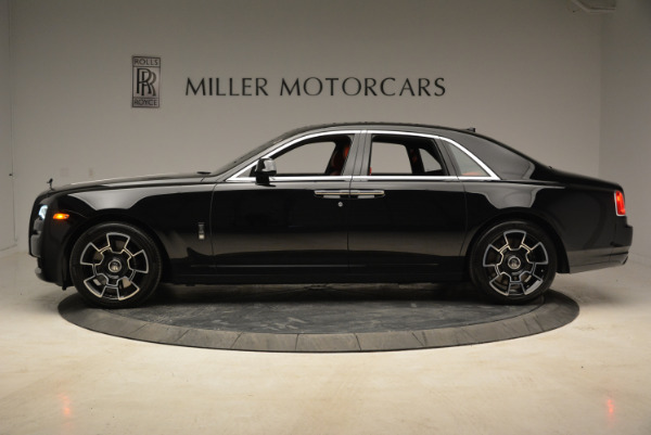 Used 2017 Rolls-Royce Ghost Black Badge for sale Sold at Rolls-Royce Motor Cars Greenwich in Greenwich CT 06830 3