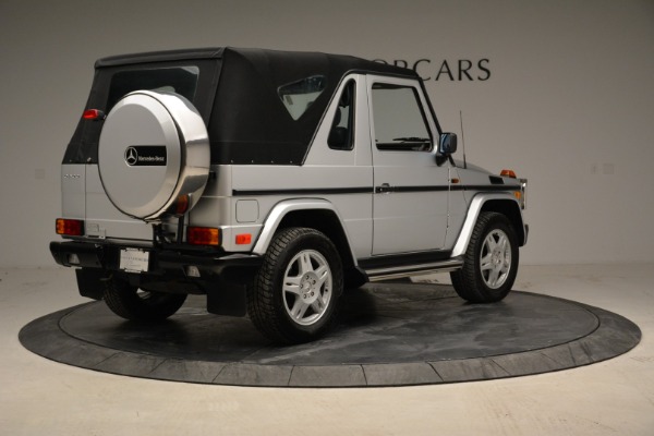 Used 1999 Mercedes Benz G500 Cabriolet for sale Sold at Rolls-Royce Motor Cars Greenwich in Greenwich CT 06830 17