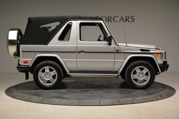 Used 1999 Mercedes Benz G500 Cabriolet for sale Sold at Rolls-Royce Motor Cars Greenwich in Greenwich CT 06830 18