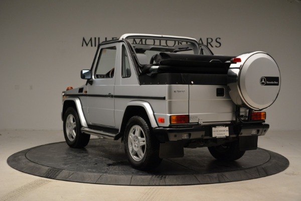 Used 1999 Mercedes Benz G500 Cabriolet for sale Sold at Rolls-Royce Motor Cars Greenwich in Greenwich CT 06830 5