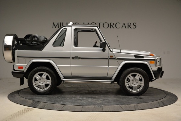 Used 1999 Mercedes Benz G500 Cabriolet for sale Sold at Rolls-Royce Motor Cars Greenwich in Greenwich CT 06830 9