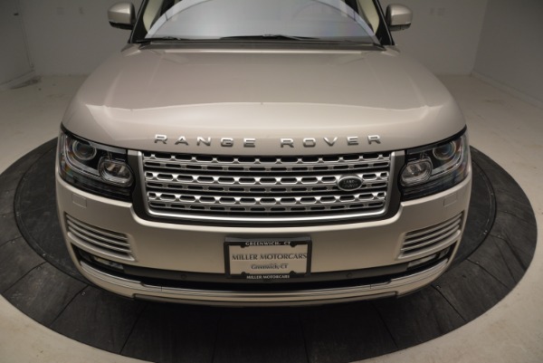 Used 2016 Land Rover Range Rover HSE for sale Sold at Rolls-Royce Motor Cars Greenwich in Greenwich CT 06830 13