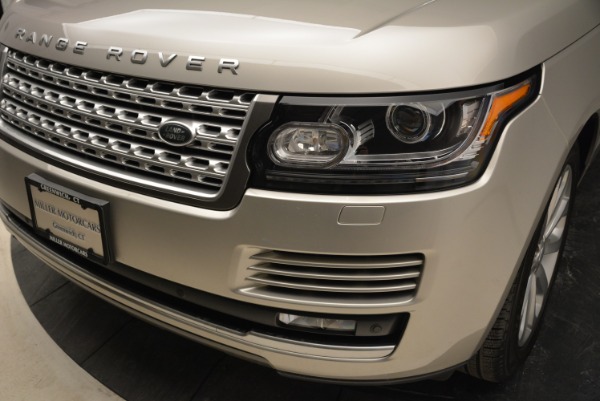 Used 2016 Land Rover Range Rover HSE for sale Sold at Rolls-Royce Motor Cars Greenwich in Greenwich CT 06830 14