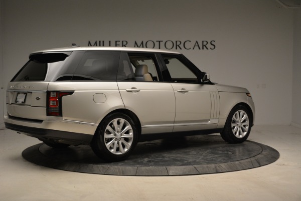 Used 2016 Land Rover Range Rover HSE for sale Sold at Rolls-Royce Motor Cars Greenwich in Greenwich CT 06830 8