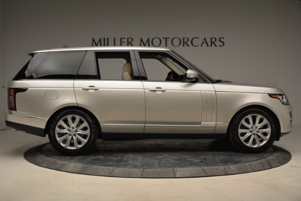 Used 2016 Land Rover Range Rover HSE for sale Sold at Rolls-Royce Motor Cars Greenwich in Greenwich CT 06830 9