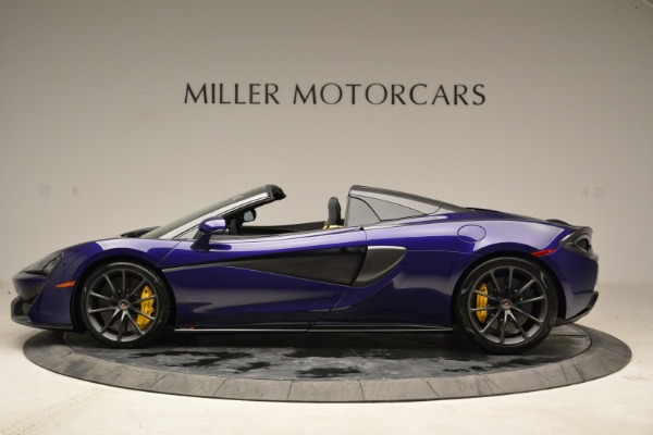 New 2018 McLaren 570S Spider for sale Sold at Rolls-Royce Motor Cars Greenwich in Greenwich CT 06830 3