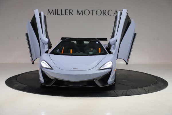 Used 2018 McLaren 570S Spider for sale Sold at Rolls-Royce Motor Cars Greenwich in Greenwich CT 06830 17