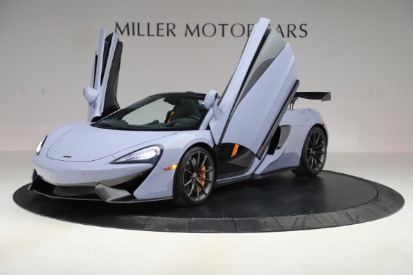 Used 2018 McLaren 570S Spider for sale Sold at Rolls-Royce Motor Cars Greenwich in Greenwich CT 06830 18