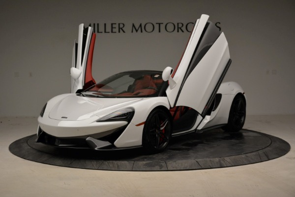 Used 2018 McLaren 570S Spider for sale Sold at Rolls-Royce Motor Cars Greenwich in Greenwich CT 06830 14