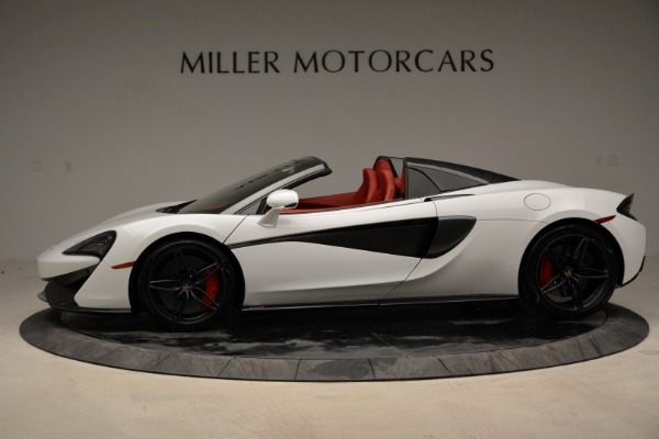 New 2018 McLaren 570S Spider for sale Sold at Rolls-Royce Motor Cars Greenwich in Greenwich CT 06830 3