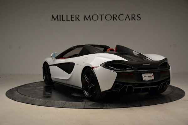 Used 2018 McLaren 570S Spider for sale Sold at Rolls-Royce Motor Cars Greenwich in Greenwich CT 06830 5