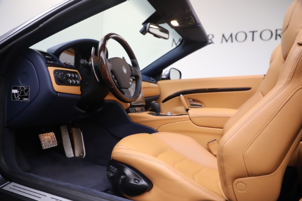 Used 2018 Maserati GranTurismo Sport Convertible for sale Sold at Rolls-Royce Motor Cars Greenwich in Greenwich CT 06830 20