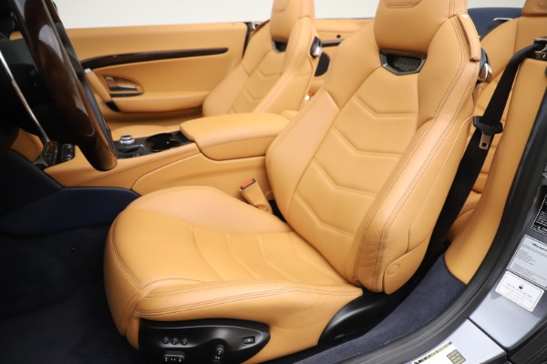 Used 2018 Maserati GranTurismo Sport Convertible for sale Sold at Rolls-Royce Motor Cars Greenwich in Greenwich CT 06830 21