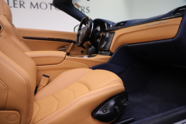 Used 2018 Maserati GranTurismo Sport Convertible for sale Sold at Rolls-Royce Motor Cars Greenwich in Greenwich CT 06830 27