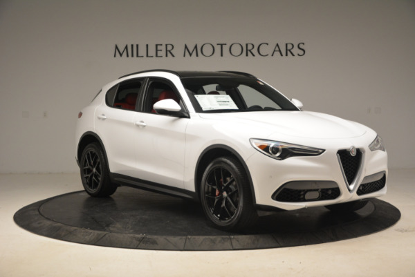 New 2018 Alfa Romeo Stelvio Ti Sport Q4 for sale Sold at Rolls-Royce Motor Cars Greenwich in Greenwich CT 06830 11