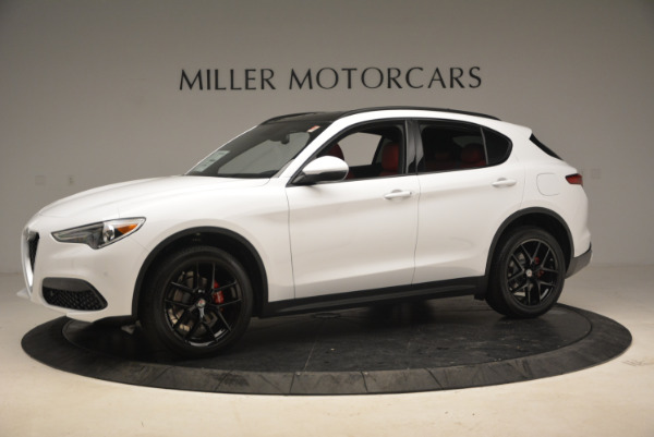 New 2018 Alfa Romeo Stelvio Ti Sport Q4 for sale Sold at Rolls-Royce Motor Cars Greenwich in Greenwich CT 06830 2