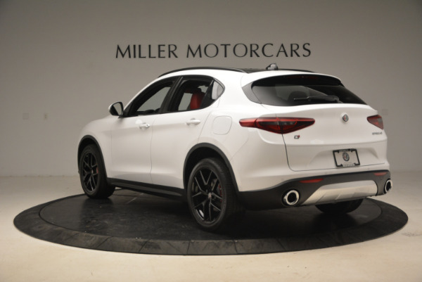 New 2018 Alfa Romeo Stelvio Ti Sport Q4 for sale Sold at Rolls-Royce Motor Cars Greenwich in Greenwich CT 06830 5