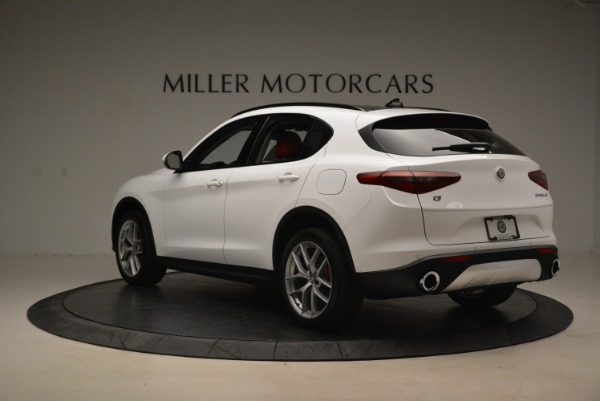 New 2018 Alfa Romeo Stelvio Ti Sport Q4 for sale Sold at Rolls-Royce Motor Cars Greenwich in Greenwich CT 06830 5