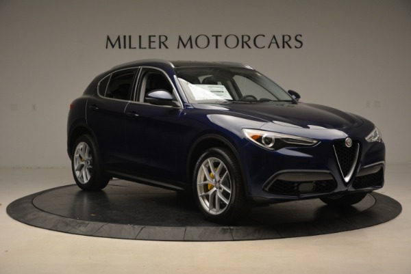 New 2018 Alfa Romeo Stelvio Ti Sport Q4 for sale Sold at Rolls-Royce Motor Cars Greenwich in Greenwich CT 06830 11