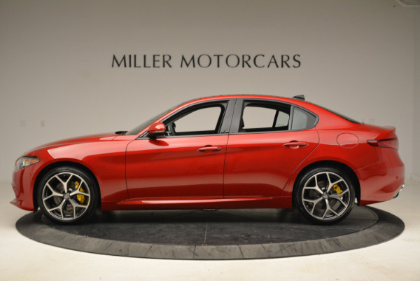 New 2018 Alfa Romeo Giulia Ti Sport Q4 for sale Sold at Rolls-Royce Motor Cars Greenwich in Greenwich CT 06830 3