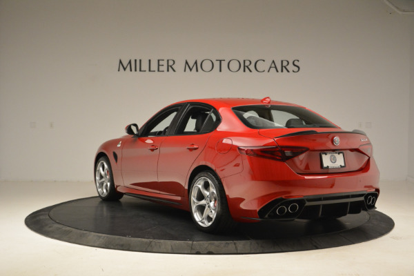 New 2018 Alfa Romeo Giulia Quadrifoglio for sale Sold at Rolls-Royce Motor Cars Greenwich in Greenwich CT 06830 5