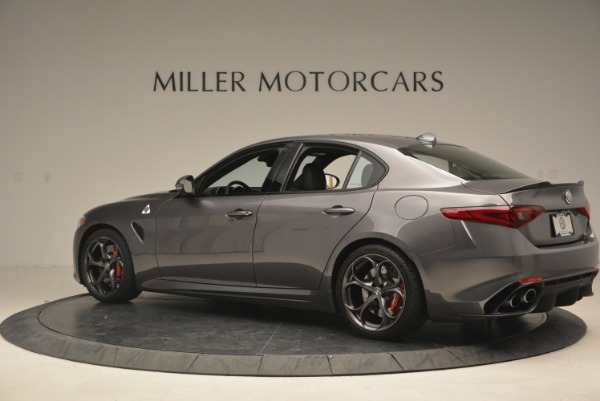 New 2018 Alfa Romeo Giulia Quadrifoglio for sale Sold at Rolls-Royce Motor Cars Greenwich in Greenwich CT 06830 4