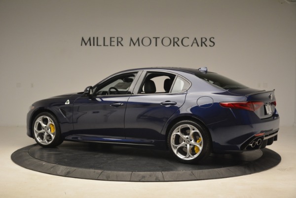 New 2018 Alfa Romeo Giulia Quadrifoglio for sale Sold at Rolls-Royce Motor Cars Greenwich in Greenwich CT 06830 4