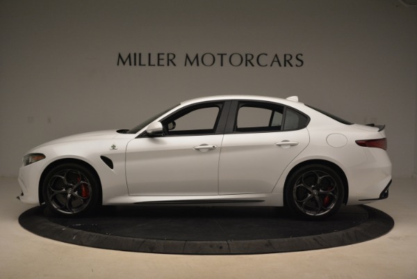 New 2018 Alfa Romeo Giulia Quadrifoglio for sale Sold at Rolls-Royce Motor Cars Greenwich in Greenwich CT 06830 3