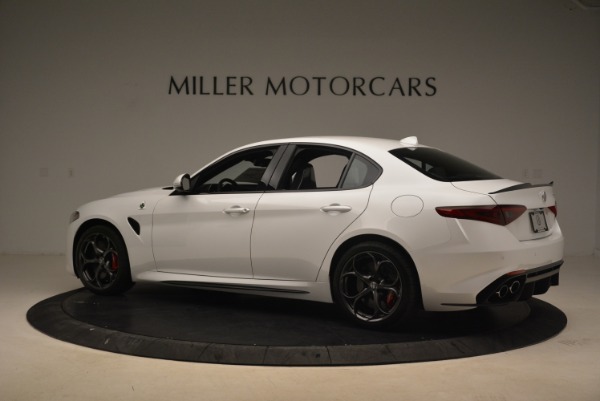 New 2018 Alfa Romeo Giulia Quadrifoglio for sale Sold at Rolls-Royce Motor Cars Greenwich in Greenwich CT 06830 4