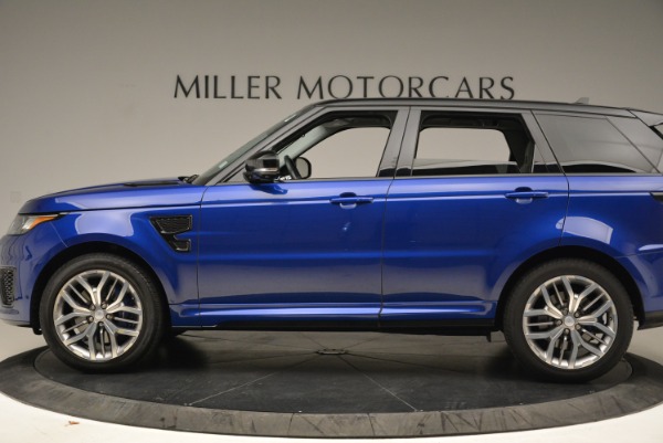 Used 2015 Land Rover Range Rover Sport SVR for sale Sold at Rolls-Royce Motor Cars Greenwich in Greenwich CT 06830 3
