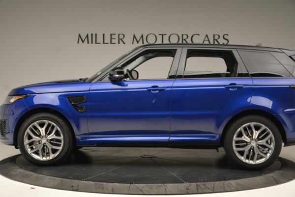 Used 2015 Land Rover Range Rover Sport SVR for sale Sold at Rolls-Royce Motor Cars Greenwich in Greenwich CT 06830 3