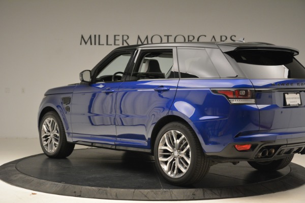 Used 2015 Land Rover Range Rover Sport SVR for sale Sold at Rolls-Royce Motor Cars Greenwich in Greenwich CT 06830 4