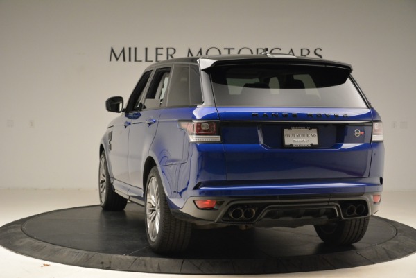 Used 2015 Land Rover Range Rover Sport SVR for sale Sold at Rolls-Royce Motor Cars Greenwich in Greenwich CT 06830 5