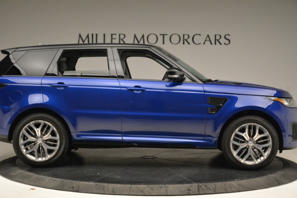 Used 2015 Land Rover Range Rover Sport SVR for sale Sold at Rolls-Royce Motor Cars Greenwich in Greenwich CT 06830 9