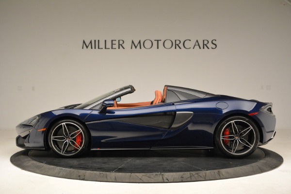 New 2018 McLaren 570S Spider for sale Sold at Rolls-Royce Motor Cars Greenwich in Greenwich CT 06830 3