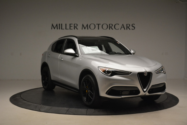 New 2018 Alfa Romeo Stelvio Ti Sport Q4 for sale Sold at Rolls-Royce Motor Cars Greenwich in Greenwich CT 06830 11